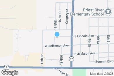 Map image of the property - 98 W Lincoln Ave