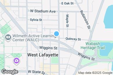 Map image of the property - 405 N Salisbury St