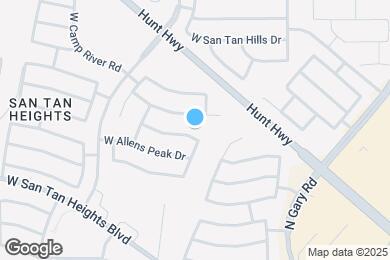 Map image of the property - 2260 W Hayden Peak Dr