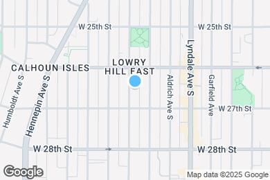 Map image of the property - 2633 Colfax Ave South
