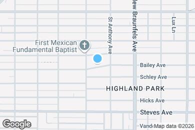 Map image of the property - 523 Bailey Ave