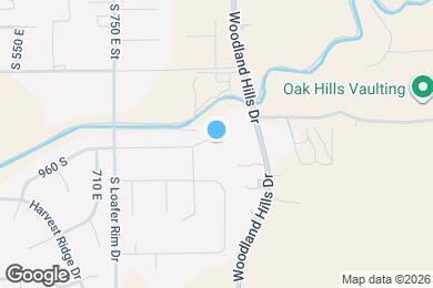 Map image of the property - 924 E 960 S