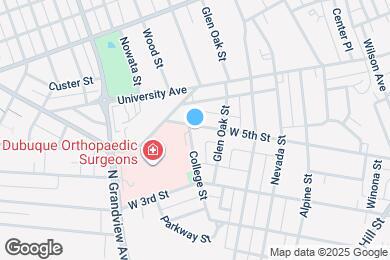 Map image of the property - 1374 W 5th St