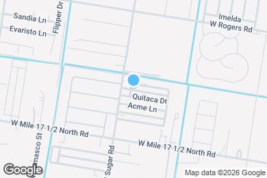 Map image of the property - 1513 Quitaca Dr