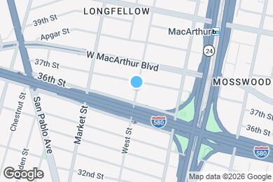 Map image of the property - 3641 West St