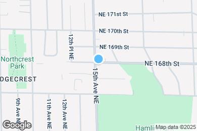 Map image of the property - 16626 15th Ave NE