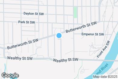 Map image of the property - 323 Indiana Ave SW