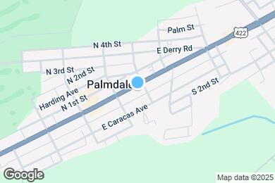 Map image of the property - 1434 E Chocolate Ave