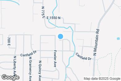 Map image of the property - 1471 N Lewis Peak Dr