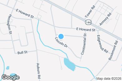 Map image of the property - 109 Lincoln Dr