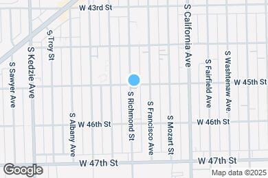 Map image of the property - 4503 S Richmond St