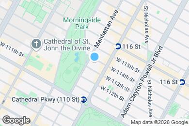 Map image of the property - Room in Shared 3 bed/1 bath home in Central Harlem