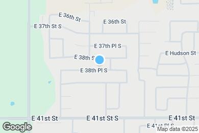 Map image of the property - 19713 E 38th Pl S