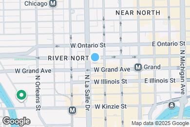 Map image of the property - 22 W Grand Ave