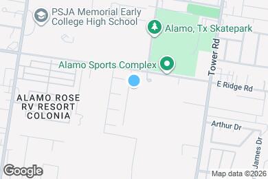 Map image of the property - 1606 Angelina Dr