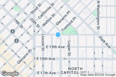 Map image of the property - 1975 N Grant St