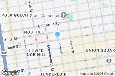 Map image of the property - 1010 Bush St