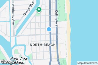 Map image of the property - 7710 Harding Ave