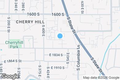 Map image of the property - 1748 S 500 E