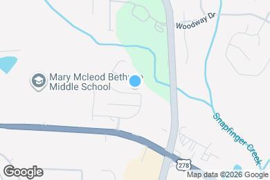 Map image of the property - 2014 Manhattan Pkwy
