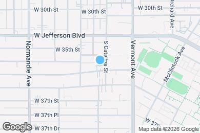 Map image of the property - 1189 W 36th St