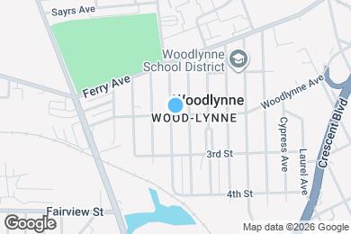 Map image of the property - 200 Parker Ave