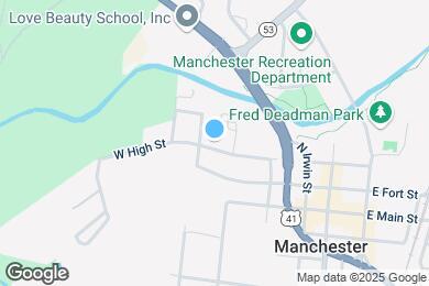 Map image of the property - 408 W High St