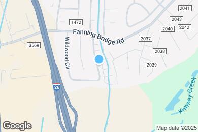 Map image of the property - 14 Wildwood Cir