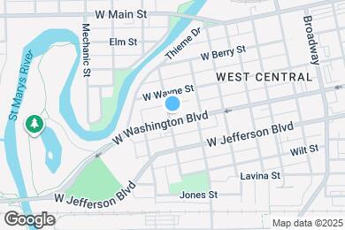 Map image of the property - 1240 W Washington Blvd