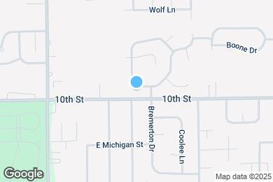 Map image of the property - 1022 Pine Mountain Way