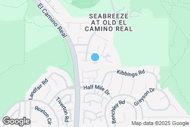 Map image of the property - 13563 Old El Camino Real