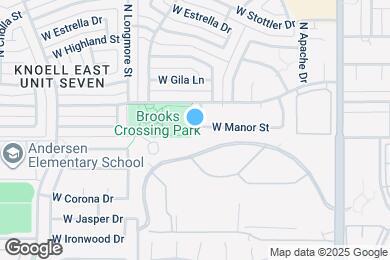 Map image of the property - 1502 N Central Dr