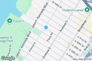 Map image of the property - 102 W 49th St