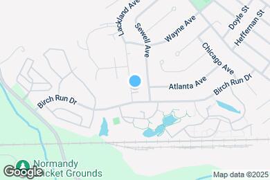 Map image of the property - 424 Lackland Ave