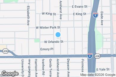 Map image of the property - 2410 Amherst Ave