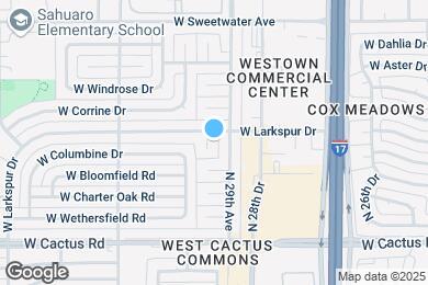 Map image of the property - 12449 N 29th Dr