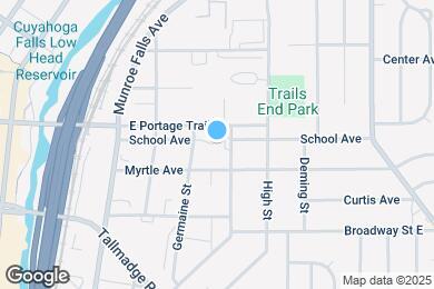 Map image of the property - Portage Trail East Apartments