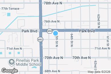 Map image of the property - 6501 72nd Ave N