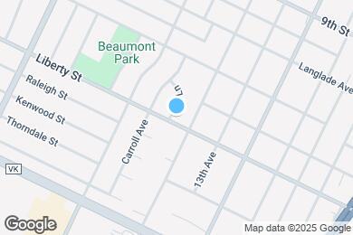 Map image of the property - 1623 Jay Ln