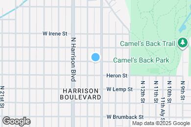 Map image of the property - 1509 West Hazel Street
