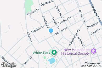 Map image of the property - 95 Rumford St