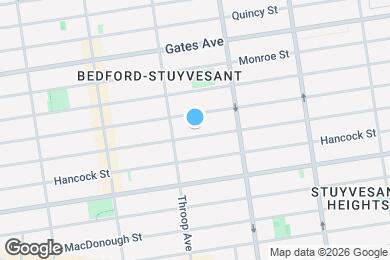 Map image of the property - 443 Jefferson Ave