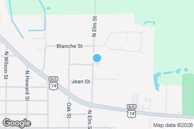 Map image of the property - 702 N Elm St