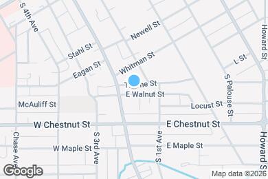 Map image of the property - 19 W Walnut St