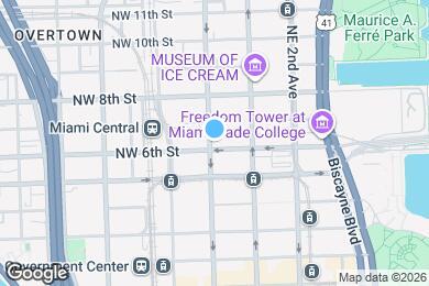 Map image of the property - 601 N Miami Ave