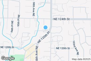 Map image of the property - 9822 NE 122nd St