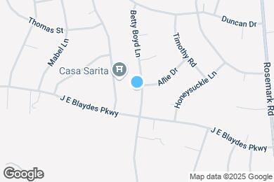 Map image of the property - 631 Betty Boyd Ln