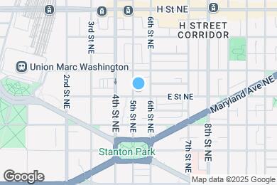 Map image of the property - 504 E St NE