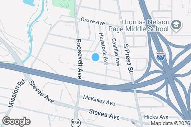 Map image of the property - 220 Alamosa Ave