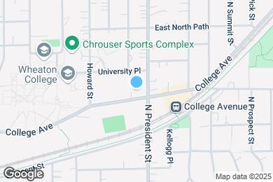 Map image of the property - 827 College Ave